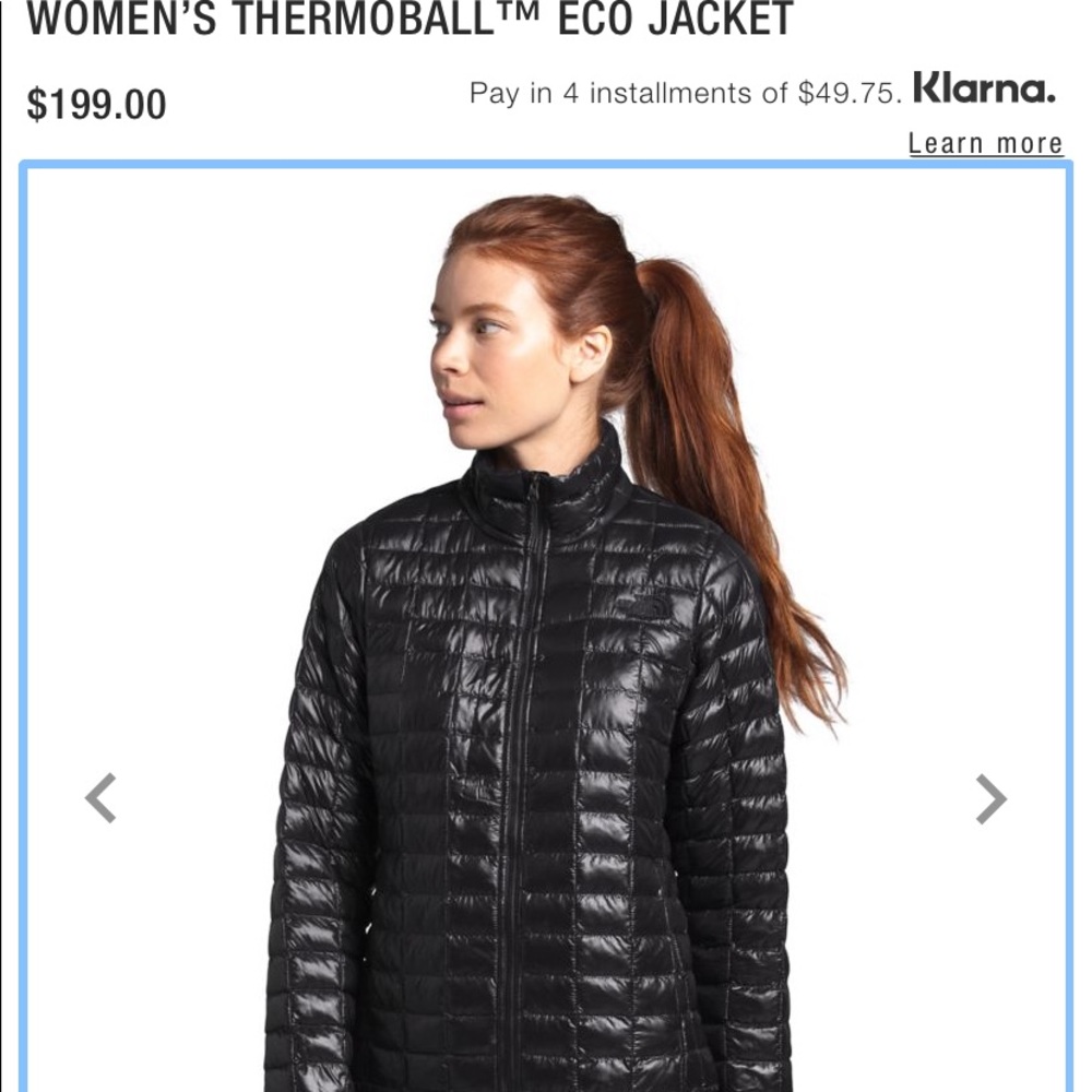 Women’s thermal ball eco-jacket